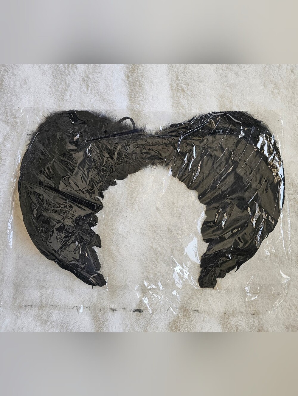 Angel Wings Black Feather Women Children Costume Dress-Up
